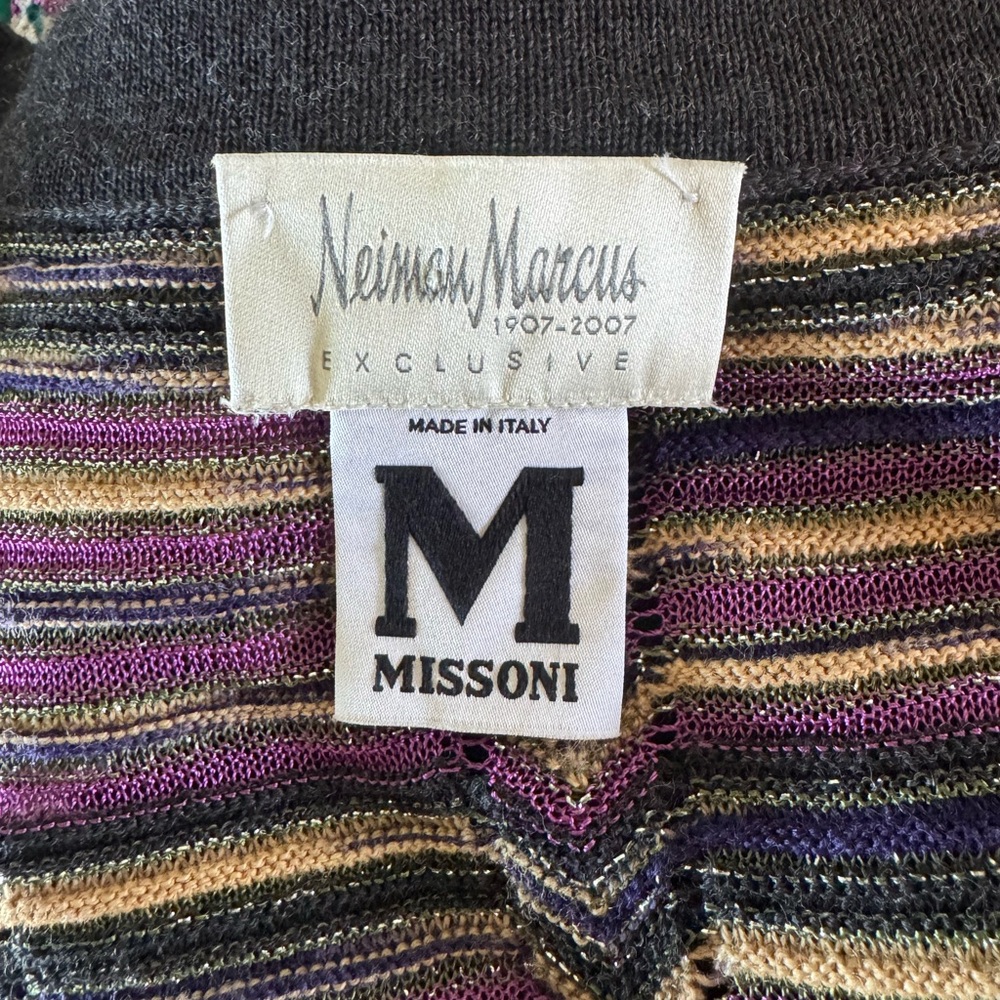 MISSONI Dress Vintage Made in Italy Sz 2 - Picture 4 of 14